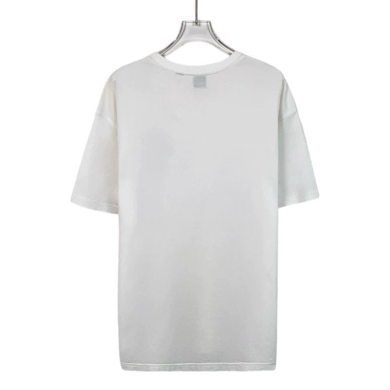 Burberry Burberry White Cotton Round Neck T-Shirt Size S / US 4 / IT 40 - 2 Thumbnail