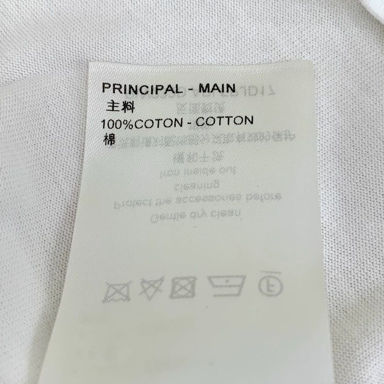 Louis Vuitton Louis Vuitton White Cotton Short Sleeve Dress Size S / US 4 / IT 40 - 7 Thumbnail