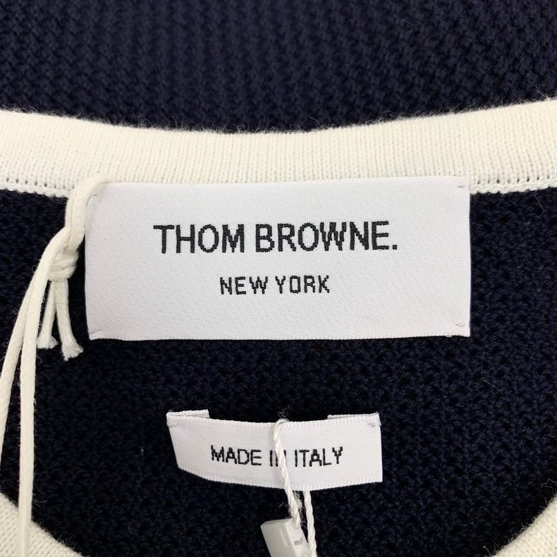 Thom Browne Thom Browne Blue Dog Knit Short Sleeve Top Size M / US 6-8 / IT 42-44 - 5 Thumbnail
