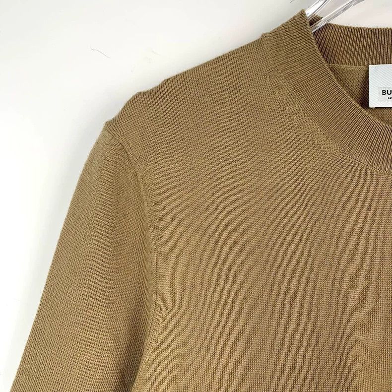 Burberry Burberry Short Sleeve Knit Top with Stripes Size L / US 10 / IT 46 - 3 Thumbnail