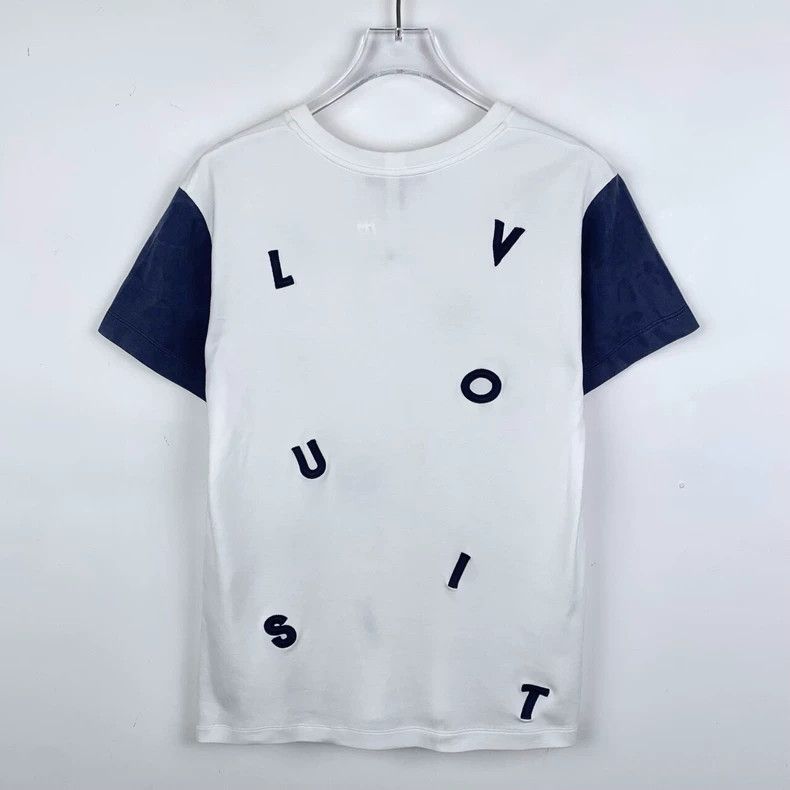 Louis Vuitton Louis Vuitton Logo Embroidered Cotton T-Shirt Size XS / US 0-2 / IT 36-38 - 2 Thumbnail