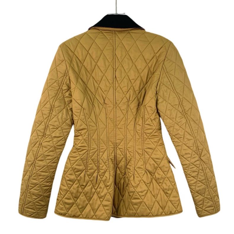 Burberry Burberry Brown Diamond Quilted Long Sleeve Jacket Size S / US 4 / IT 40 - 2 Thumbnail