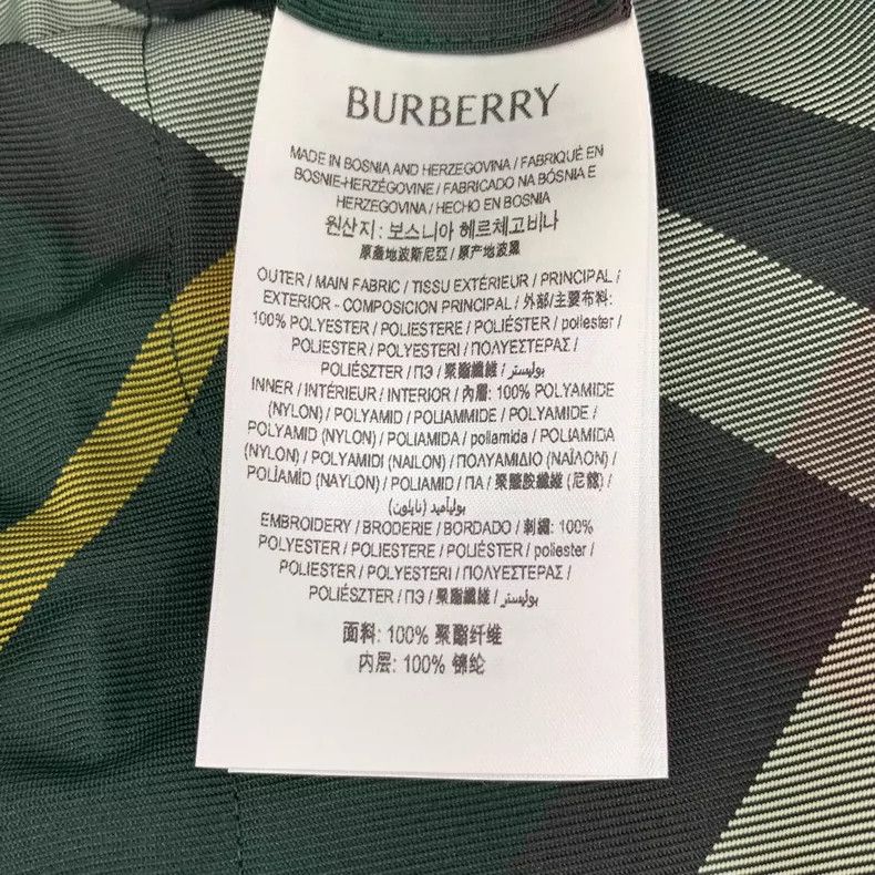 Burberry Burberry Green Plaid Hooded Jacket Size XS / US 0-2 / IT 36-38 - 7 Thumbnail