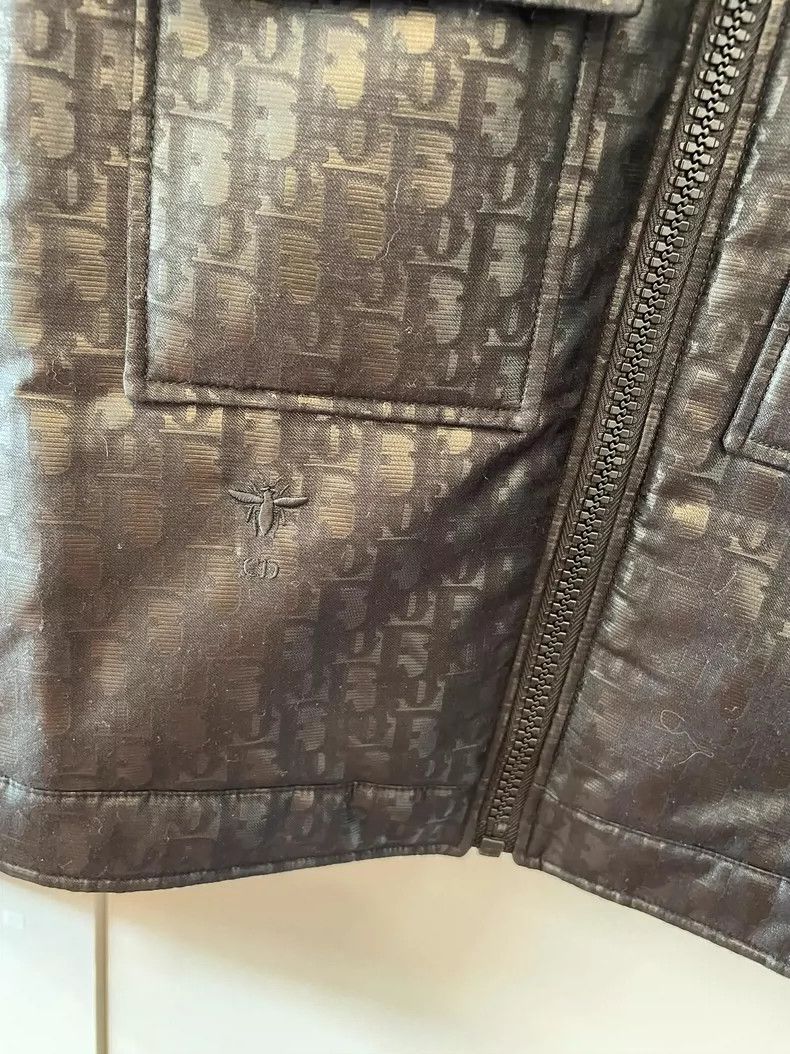 Dior Dior Logo Print Cropped Jacket Size S / US 4 / IT 40 - 3 Thumbnail