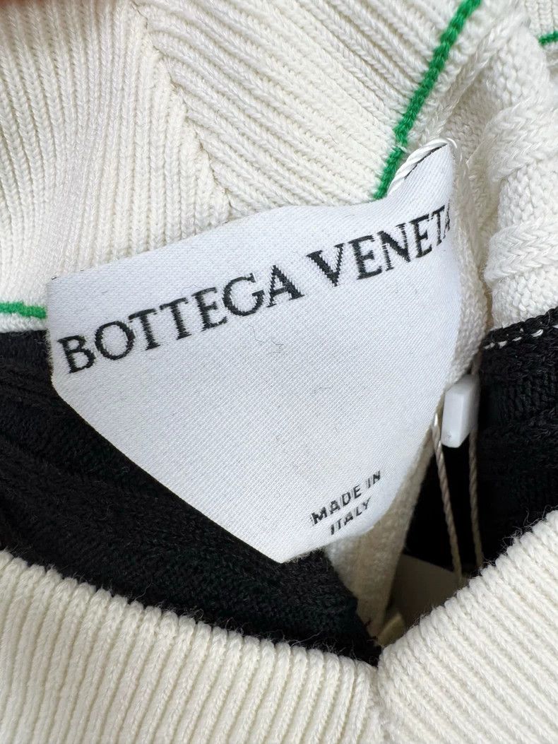 Bottega Veneta Bottega Veneta Short Sleeve Knit Top Size XS / US 0-2 / IT 36-38 - 3 Thumbnail