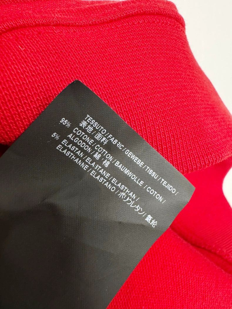 Balenciaga Balenciaga Red Hoodie with Yellow Detail Size L / US 10 / IT 46 - 5 Thumbnail