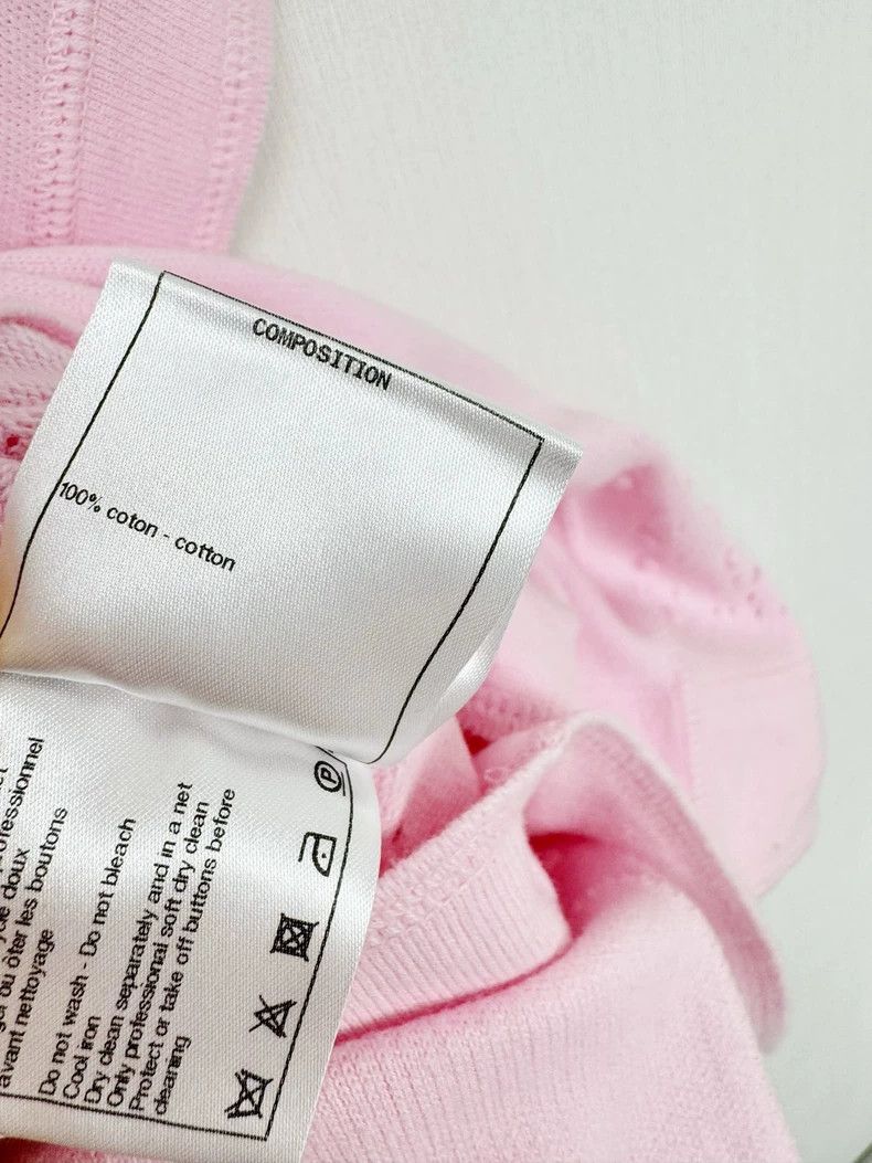 Chanel Chanel Pink Knit Dress Size 34 Size XS / US 0-2 / IT 36-38 - 6 Thumbnail
