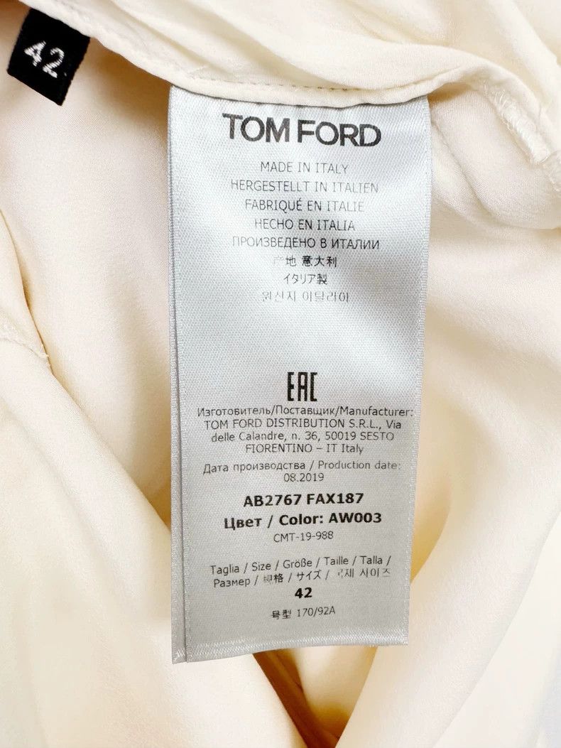 Tom Ford Tom Ford Silk Dress Size 42 Size L / US 10 / IT 46 - 4 Thumbnail