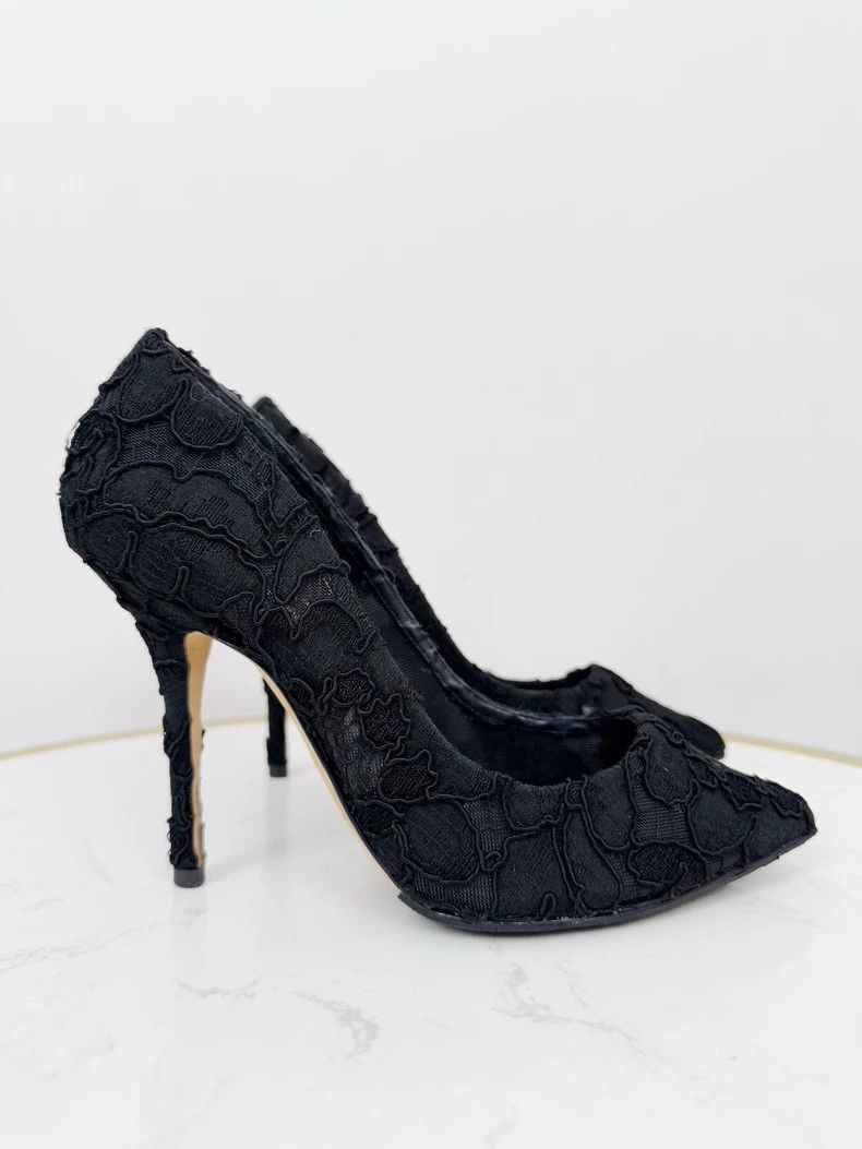 Dolce & Gabbana Dolce & Gabbana Lace High Heels Size 36 Size US 6 / IT 36 - 4 Thumbnail
