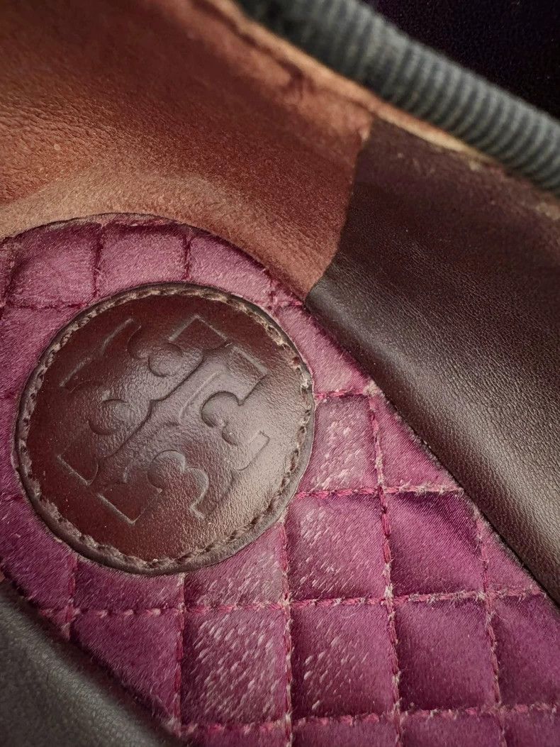 Tory Burch Tory Burch Embellished Velvet Slip-On Shoes Size US 6 / IT 36 - 3 Thumbnail