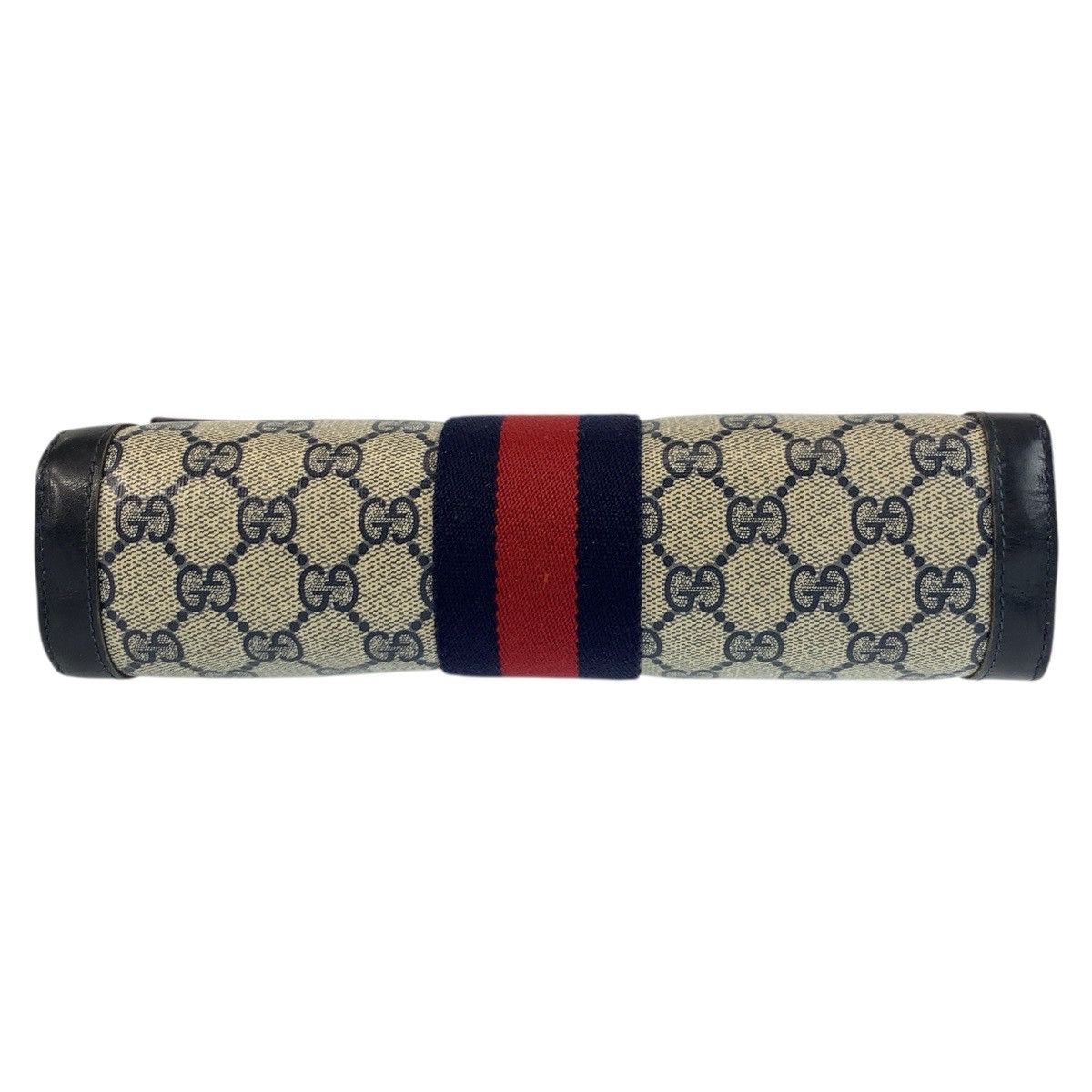 Gucci Gucci Gucci GG Supreme Canvas Leather Clutch Bag Canvas Clutch Bag 38 DUTY FREE for USA Size ONE SIZE - 8 Thumbnail