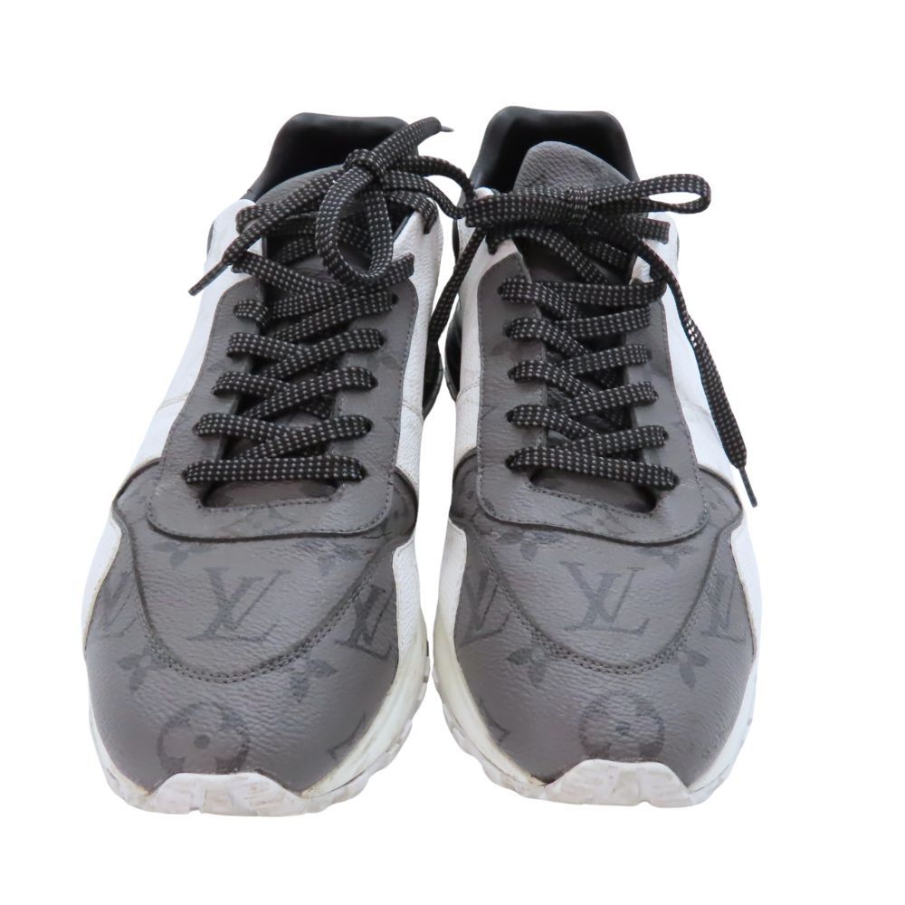 Louis Vuitton Louis Vuitton Louis Vuitton Run Away Line Monogram Sneakers Canvas Shoes 1A8UZL FA0271 DUTY FREE for USA Size ONE SIZE - 3 Thumbnail