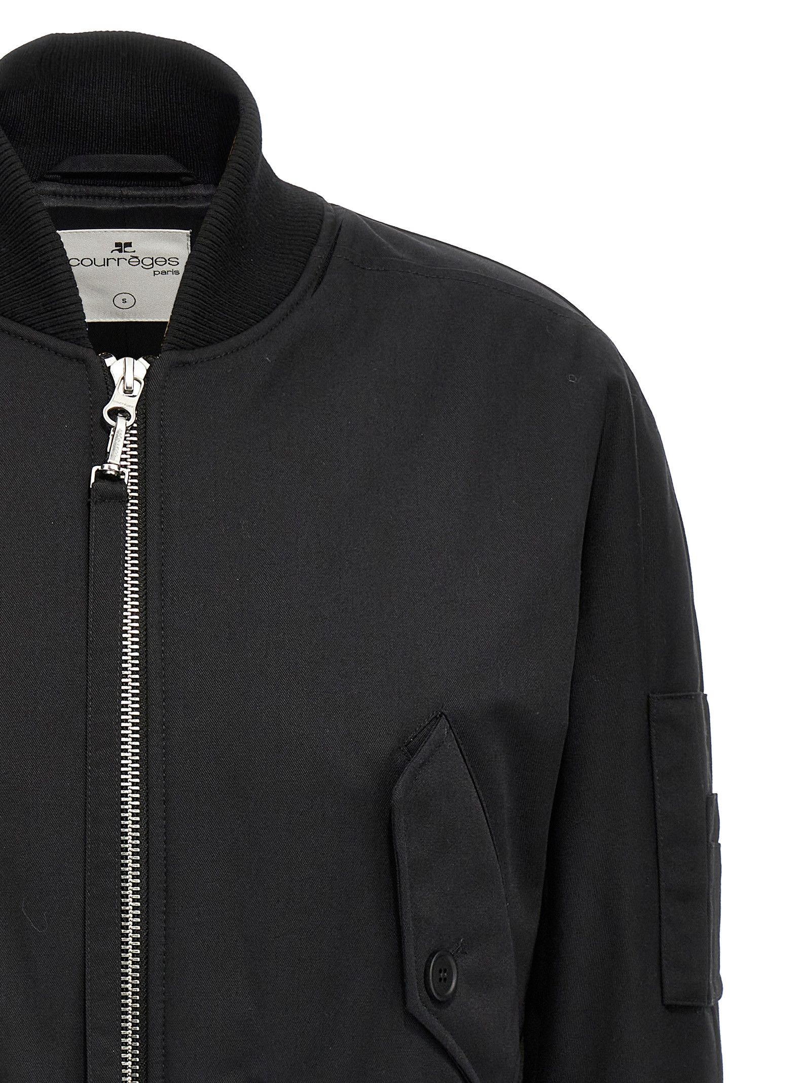 Courreges Scuba Bomber Jacket Size S / US 4 / IT 40 - 3 Thumbnail