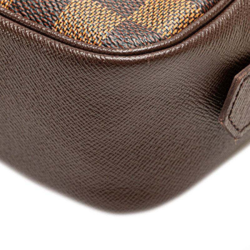 Louis Vuitton Louis Vuitton Louis Vuitton Toiletry Pouch 25 Damier Pouch Canvas Vanity Bag N47623 Size ONE SIZE - 4 Thumbnail