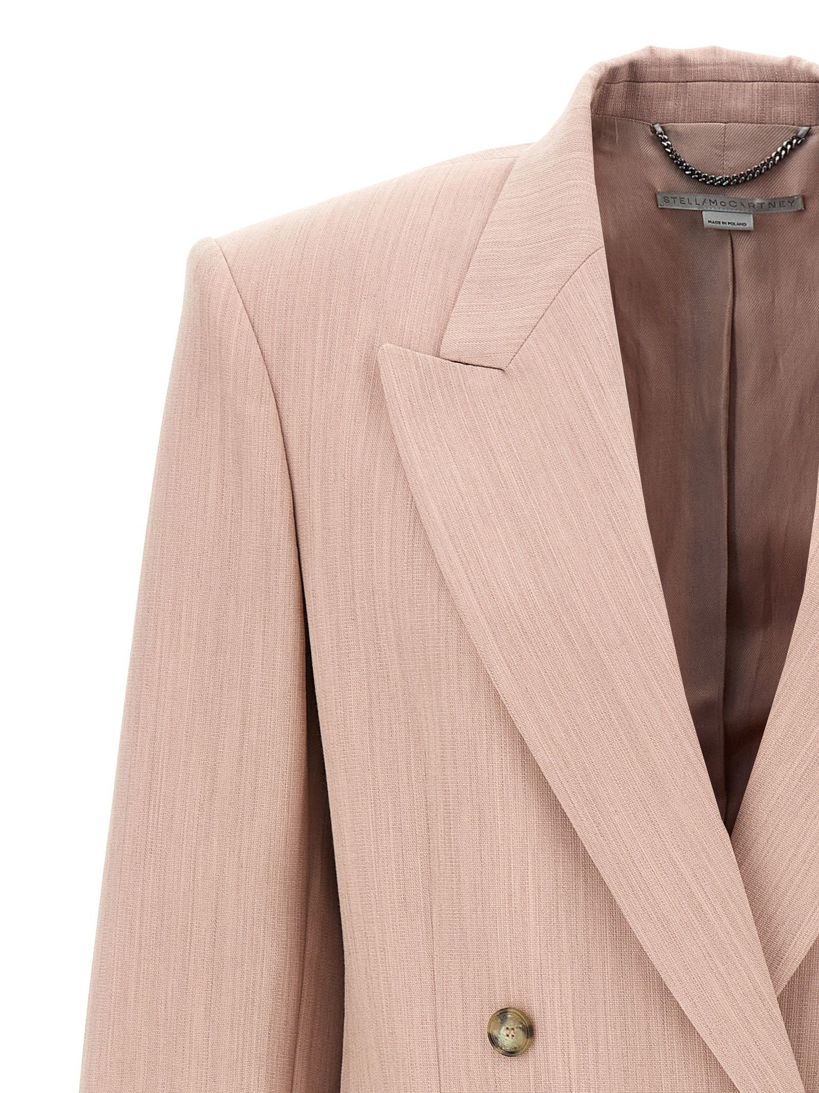 Stella McCartney Double-Breasted Wool Blazer Size XS / US 0-2 / IT 36-38 - 3 Thumbnail