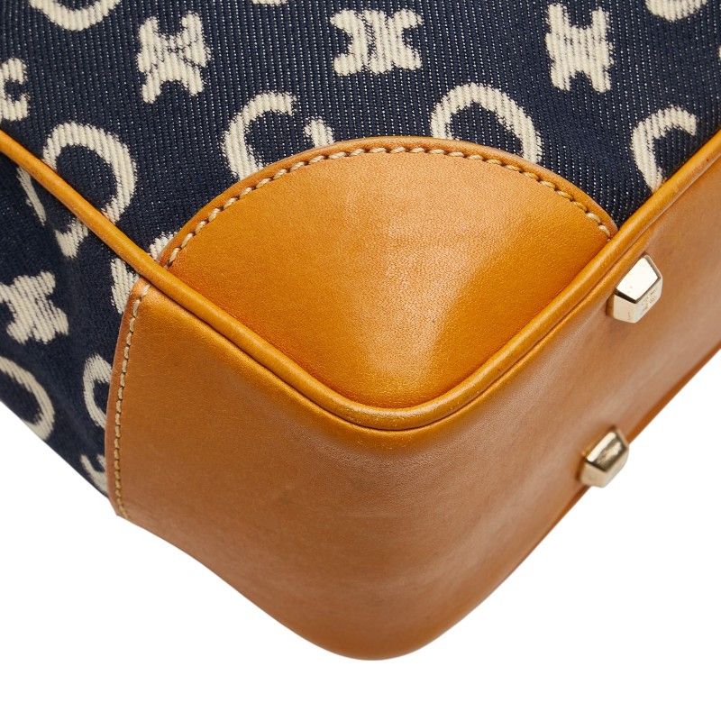Celine Celine Celine C Macadam Denim Leather Handbag Denim Handbag DUTY FREE for USA Size ONE SIZE - 6 Thumbnail