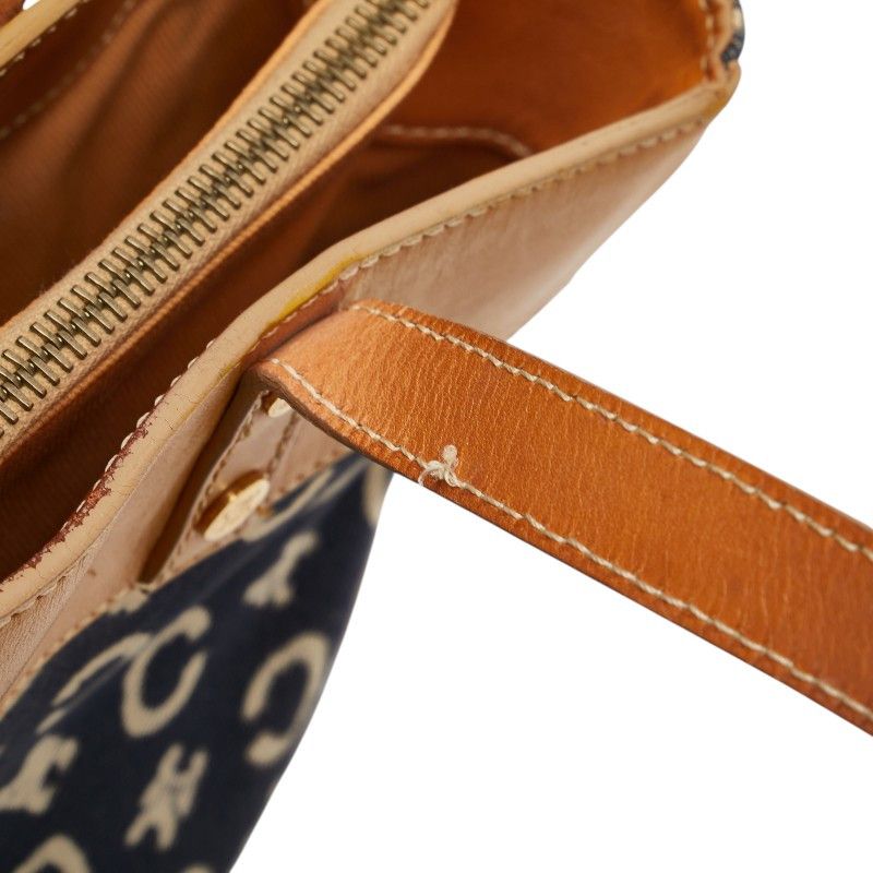 Celine Celine Celine C Macadam Denim Leather Handbag Denim Handbag DUTY FREE for USA Size ONE SIZE - 5 Thumbnail