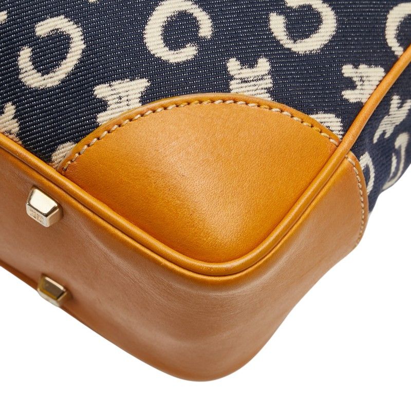 Celine Celine Celine C Macadam Denim Leather Handbag Denim Handbag DUTY FREE for USA Size ONE SIZE - 7 Thumbnail