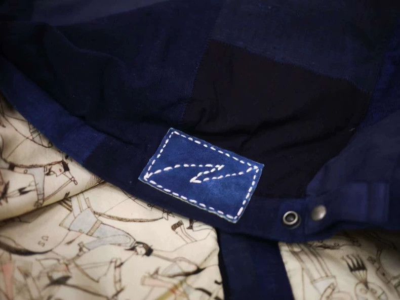 小物 visvim ICT DOWN MUFFLER KOFU Indigo visvim DOWN MUFFLER