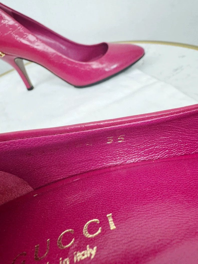 Gucci Gucci High Heels Size 35, Worn Once Size US 5 / IT 35 - 8 Thumbnail