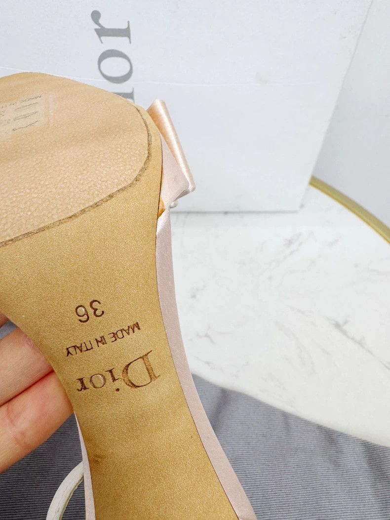 Dior Dior High Heels with Rhinestones Size US 6 / IT 36 - 7 Thumbnail