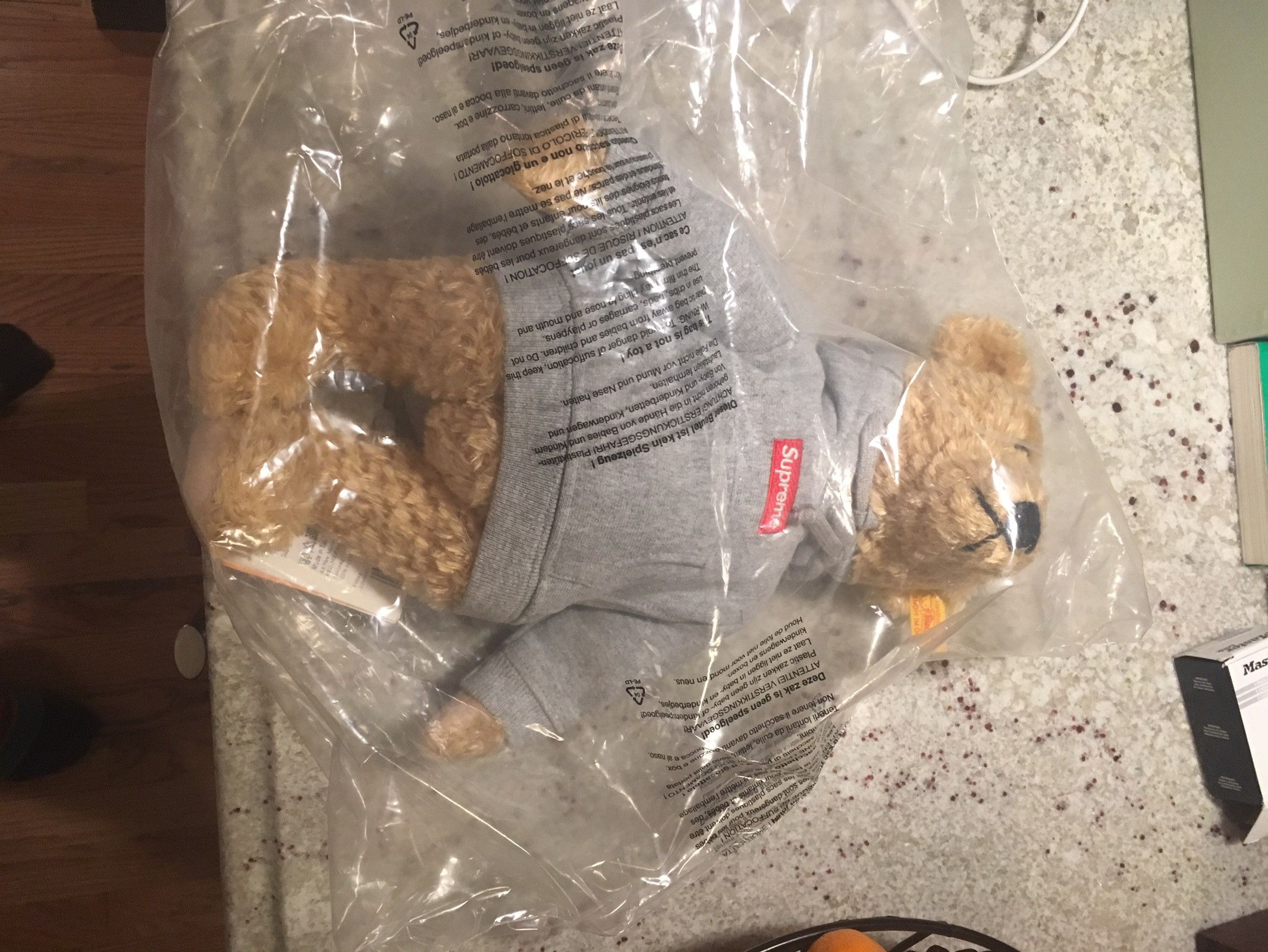 Supreme steiff bear heather grey hotsell