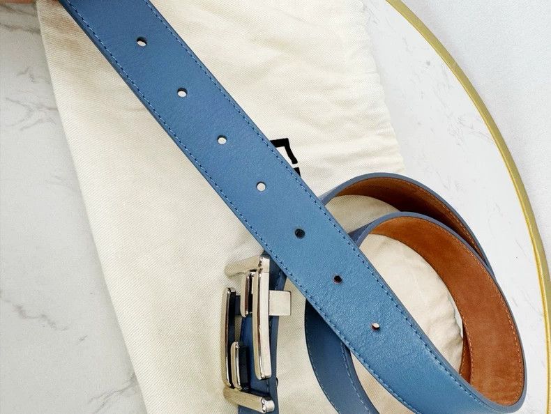 Fendi Fendi Blue Belt Size 34 Like New Size ONE SIZE - 3 Thumbnail