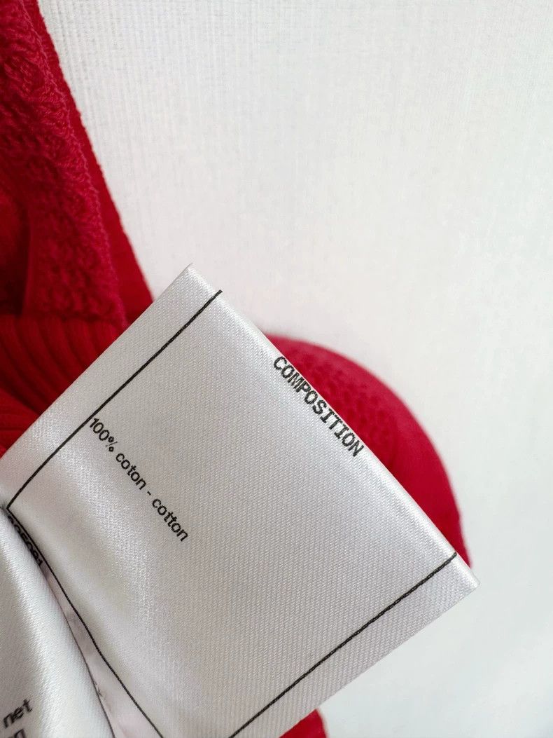 Chanel Chanel Knit Sleeveless Top Red Size 40 Size M / US 6-8 / IT 42-44 - 5 Thumbnail