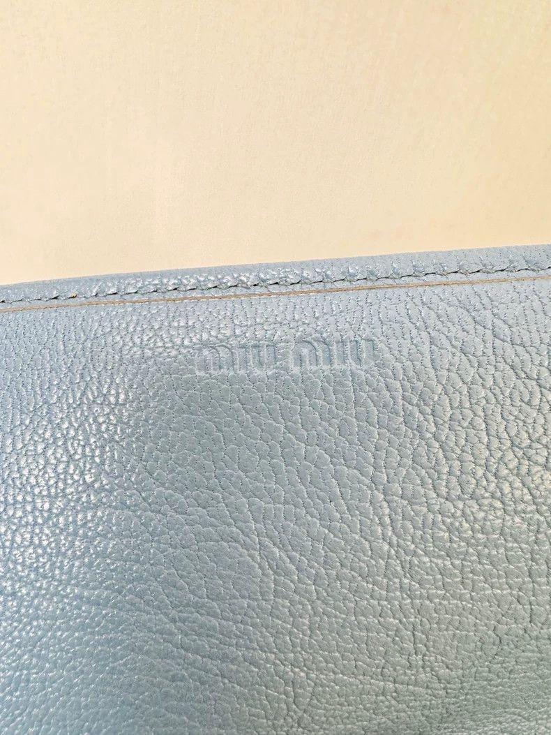 Prada Miumiu Tri-Fold Wallet with Chain Size ONE SIZE - 4 Thumbnail
