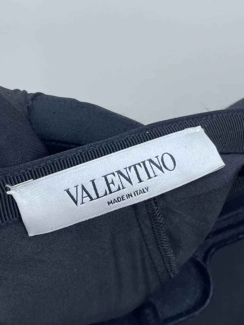 Valentino Valentino Black Ruffled Skort Size 38" / US 16 / IT 52 - 6 Thumbnail