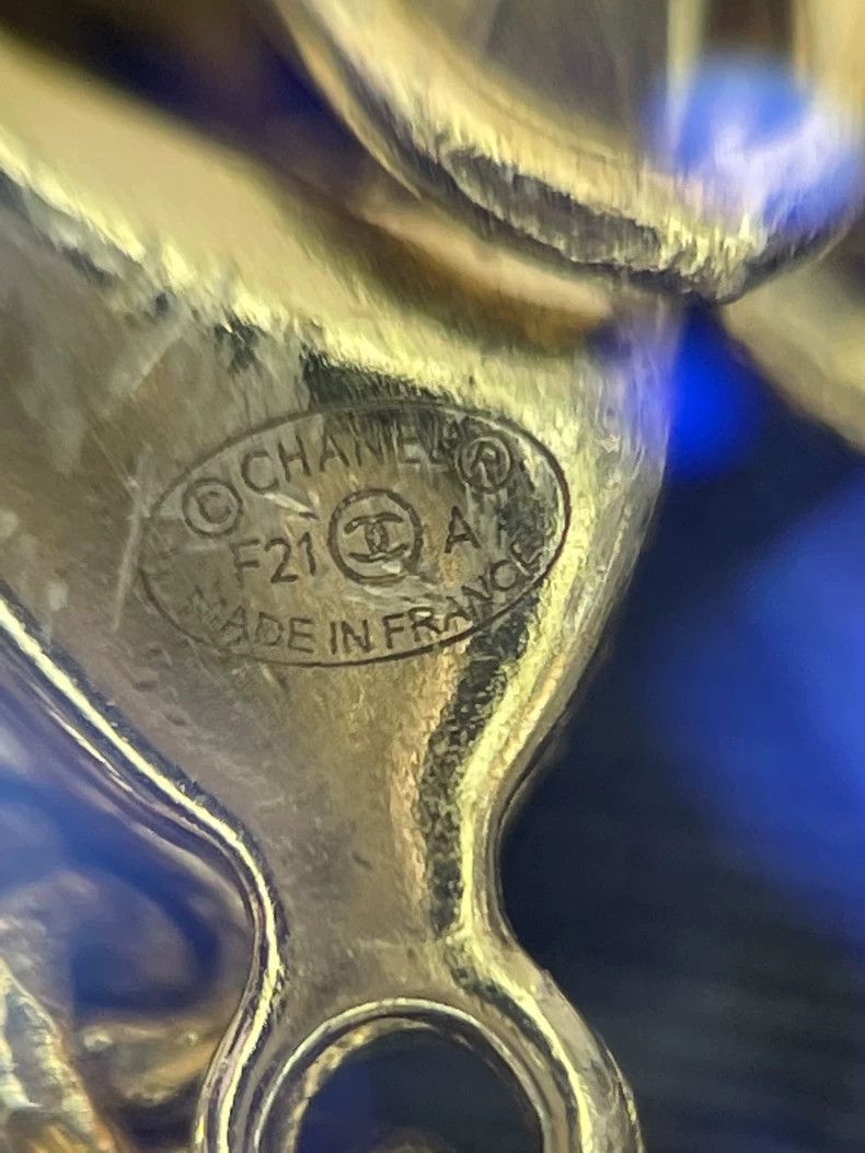 Chanel Chanel Crown Coin Crystal Double C Necklace Size ONE SIZE - 6 Thumbnail