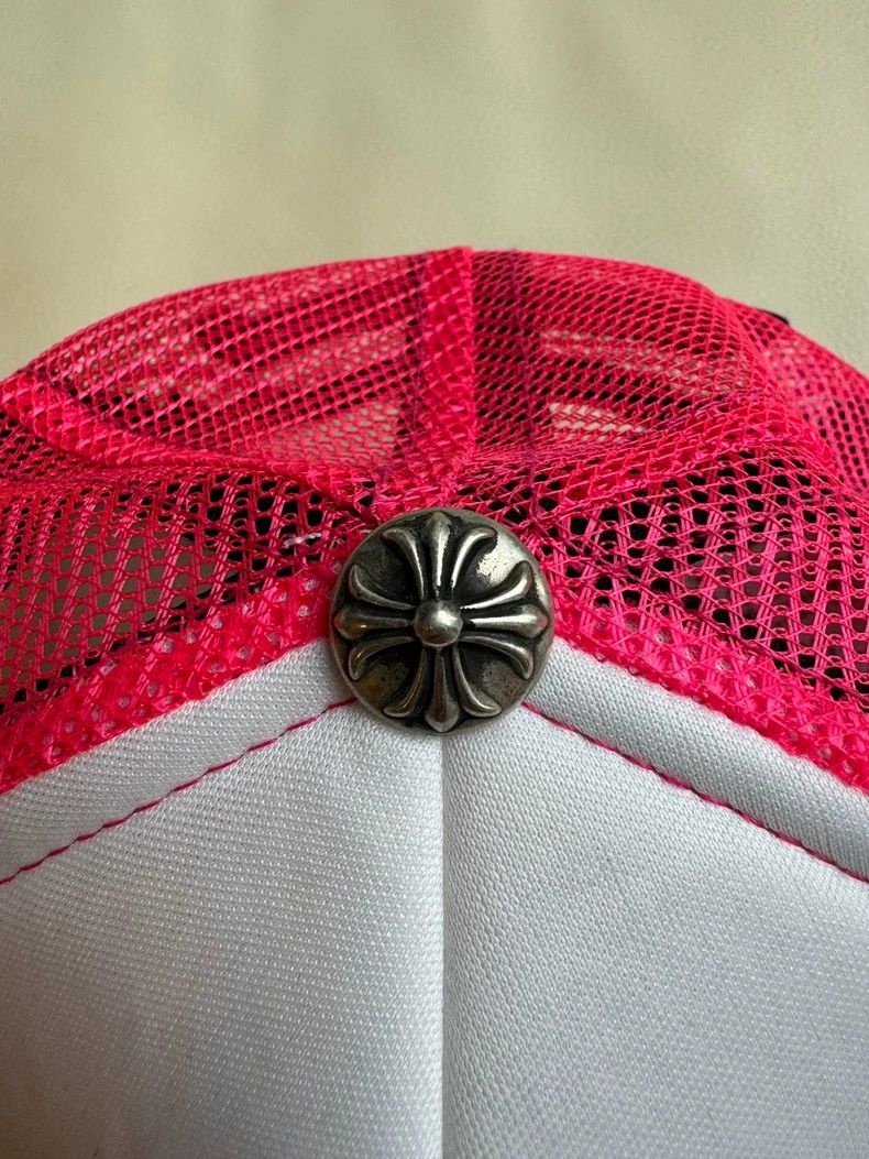 Chrome Hearts Chrome Hearts Pink Cross Patch Cap Size ONE SIZE - 2 Thumbnail