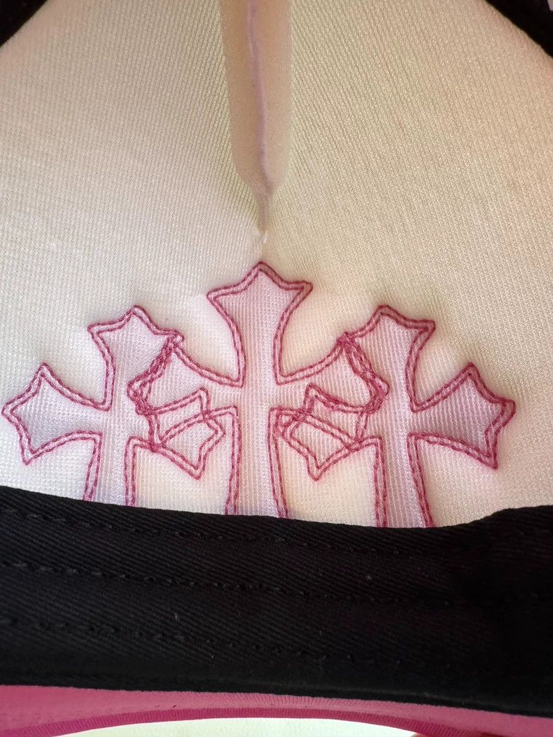 Chrome Hearts Chrome Hearts Pink Cross Patch Cap Size ONE SIZE - 3 Thumbnail