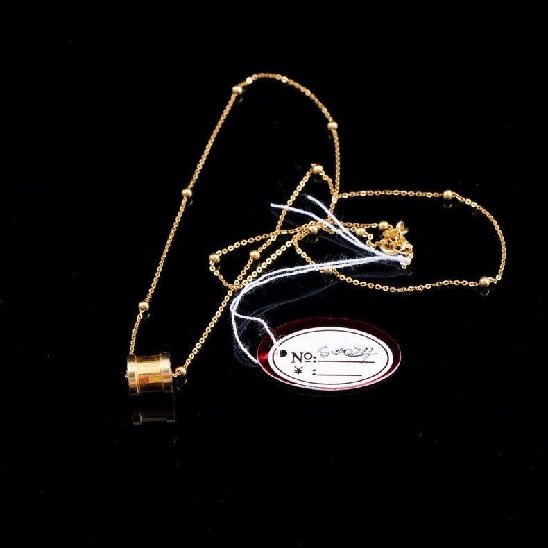 Cartier Custom 18K Gold Necklace Second Hand Size ONE SIZE - 9 Thumbnail