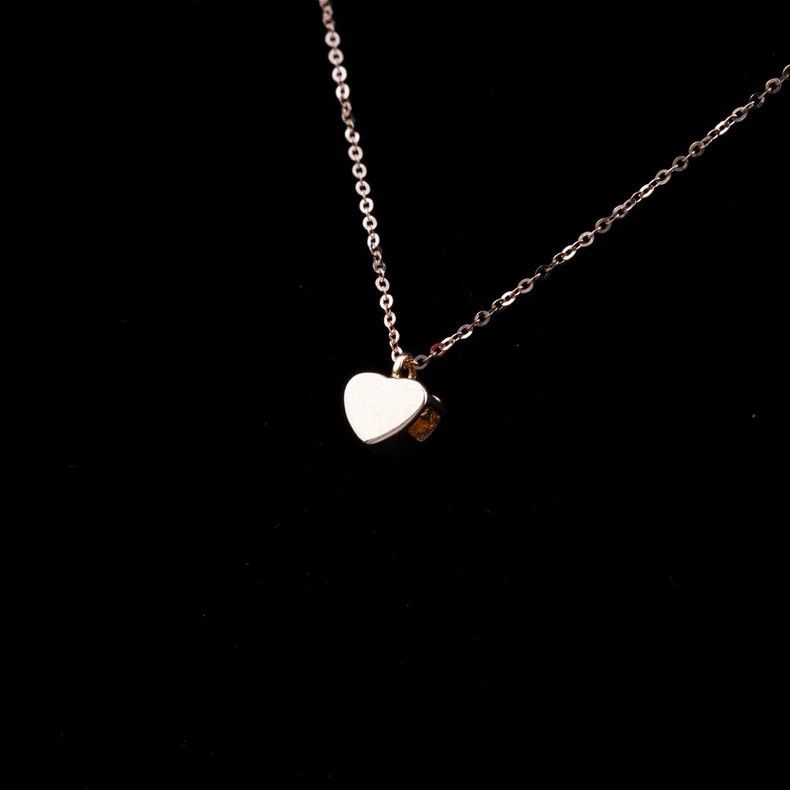 Tiffany & Co. 18K Rose Gold Heart Necklace Size ONE SIZE - 4 Thumbnail