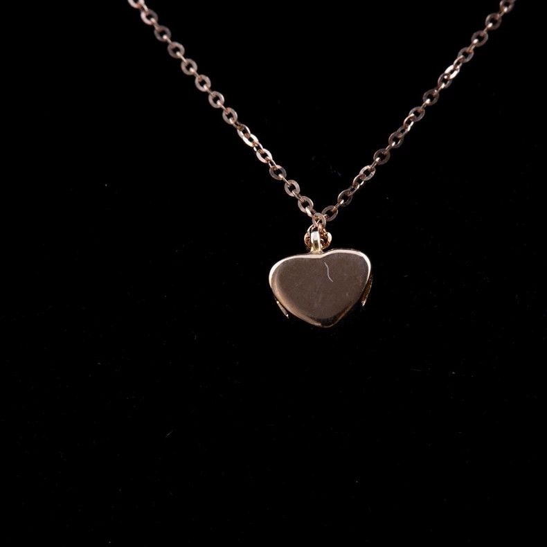 Tiffany & Co. 18K Rose Gold Heart Necklace Size ONE SIZE - 2 Thumbnail