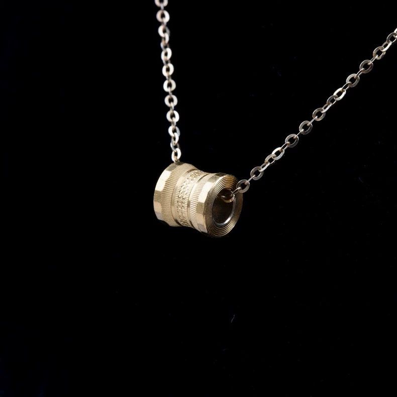 Cartier 18K Gold Necklace with Unique Pendant Design Size ONE SIZE - 4 Thumbnail