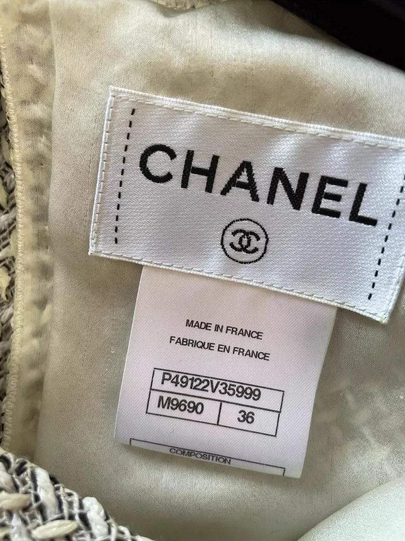Chanel Chanel Woven Fringe Dress Size 36 Size S / US 4 / IT 40 - 6 Thumbnail