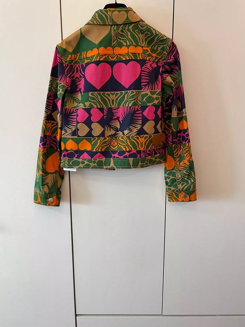Hermes New Fashionable Colorful Cropped Jacket Size M / US 6-8 / IT 42-44 - 2 Thumbnail