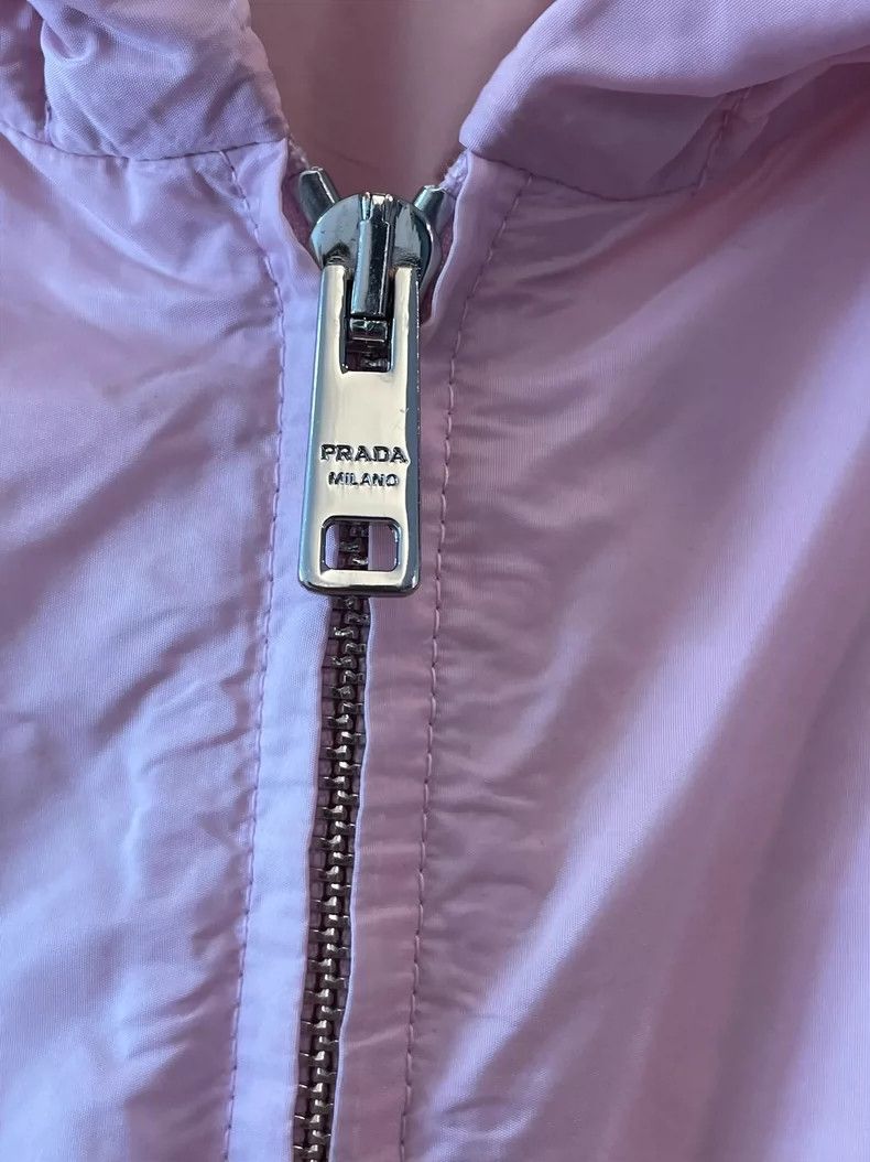 Prada Prada Pink Hooded Jacket Size 38 Size S / US 4 / IT 40 - 3 Thumbnail