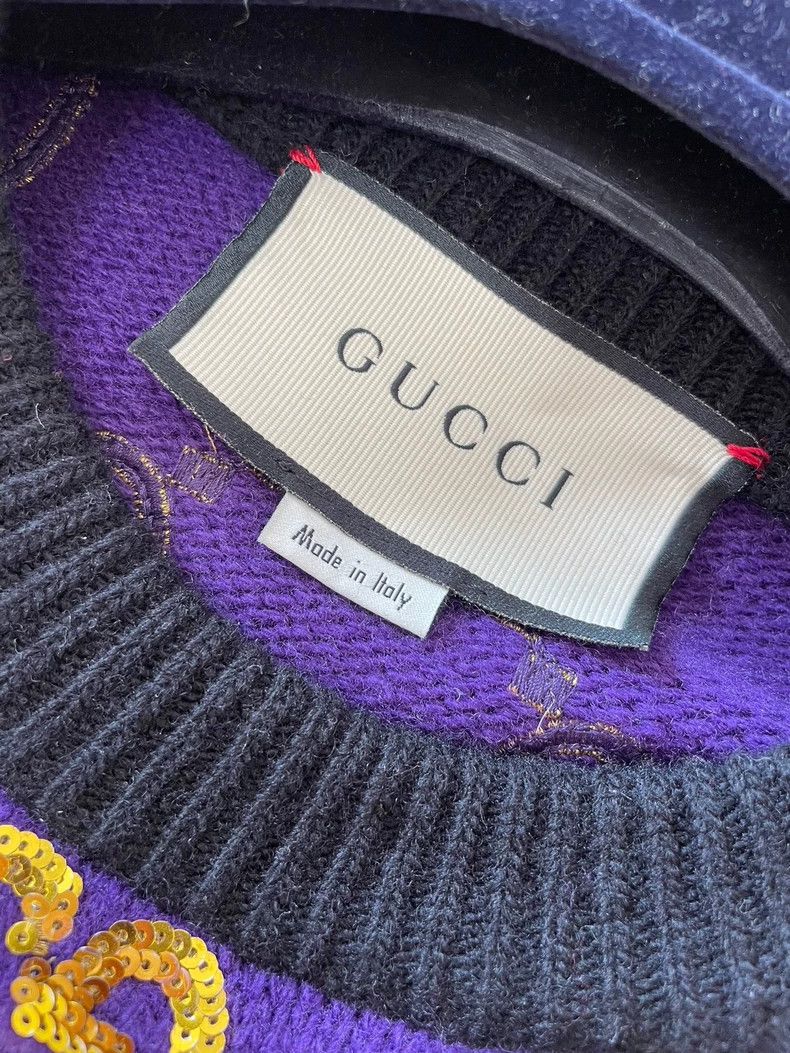 Gucci Gucci Sequin Knit Dress Size XS Size XS / US 0-2 / IT 36-38 - 2 Thumbnail