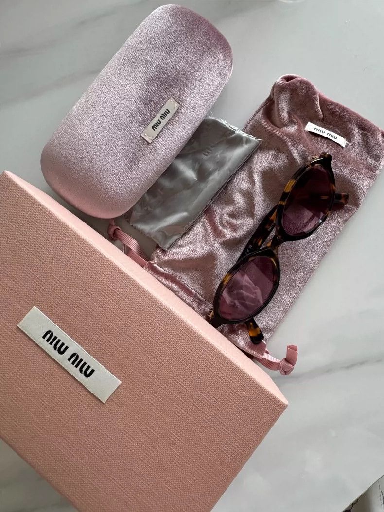 Miu Miu Miu Miu Pink Lens Sunglasses Brand New Size ONE SIZE - 5 Thumbnail