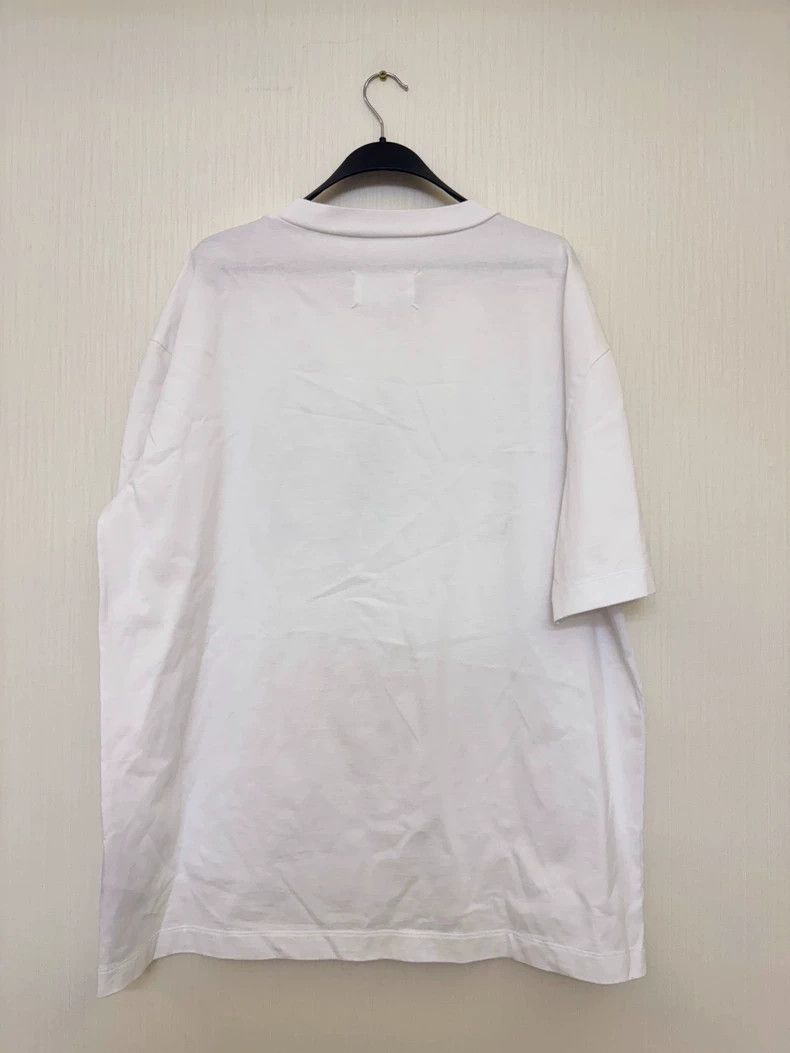 Maison Margiela Maison Margiela Oversized Classic White T-Shirt Size XS / US 0-2 / IT 36-38 - 4 Thumbnail