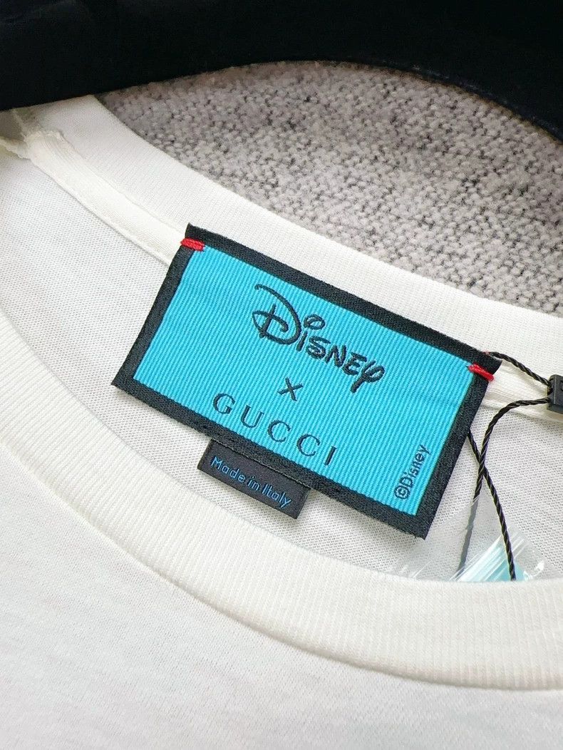 Gucci Gucci Disney Donald Duck White T-Shirt Size M / US 6-8 / IT 42-44 - 4 Thumbnail
