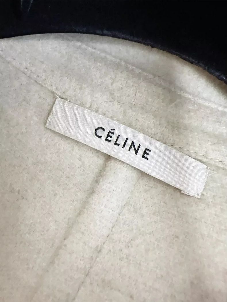 Celine Celine Oatmeal Cashmere Coat Size 36 Size S / US 4 / IT 40 - 3 Thumbnail