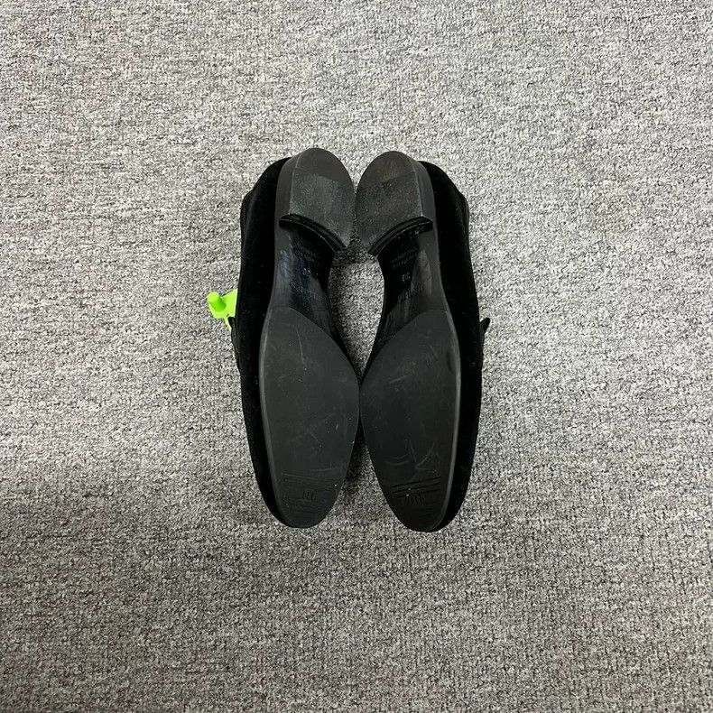 Hermes Hermes Classic Black Velvet Loafers Size 36 Size US 6 / IT 36 - 5 Thumbnail