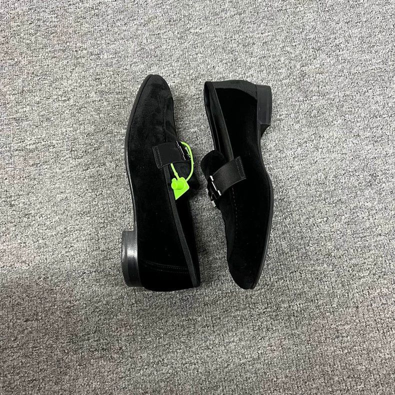 Hermes Hermes Classic Black Velvet Loafers Size 36 Size US 6 / IT 36 - 3 Thumbnail