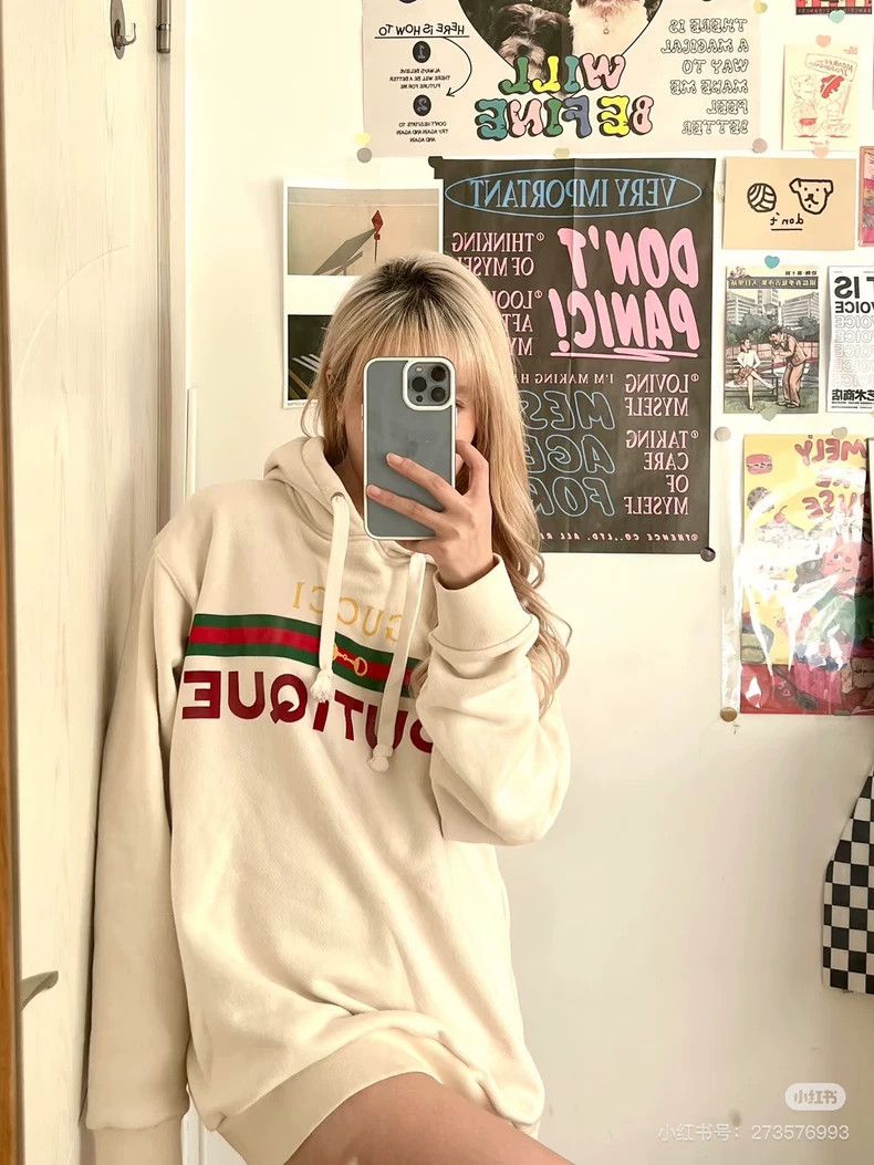 Gucci Gucci Logo Hoodie with Hood Size XS / US 0-2 / IT 36-38 - 5 Thumbnail