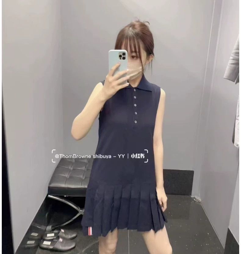 Thom Browne Thom Browne Sleeveless Dress with Stripes Size M / US 6-8 / IT 42-44 - 7 Thumbnail