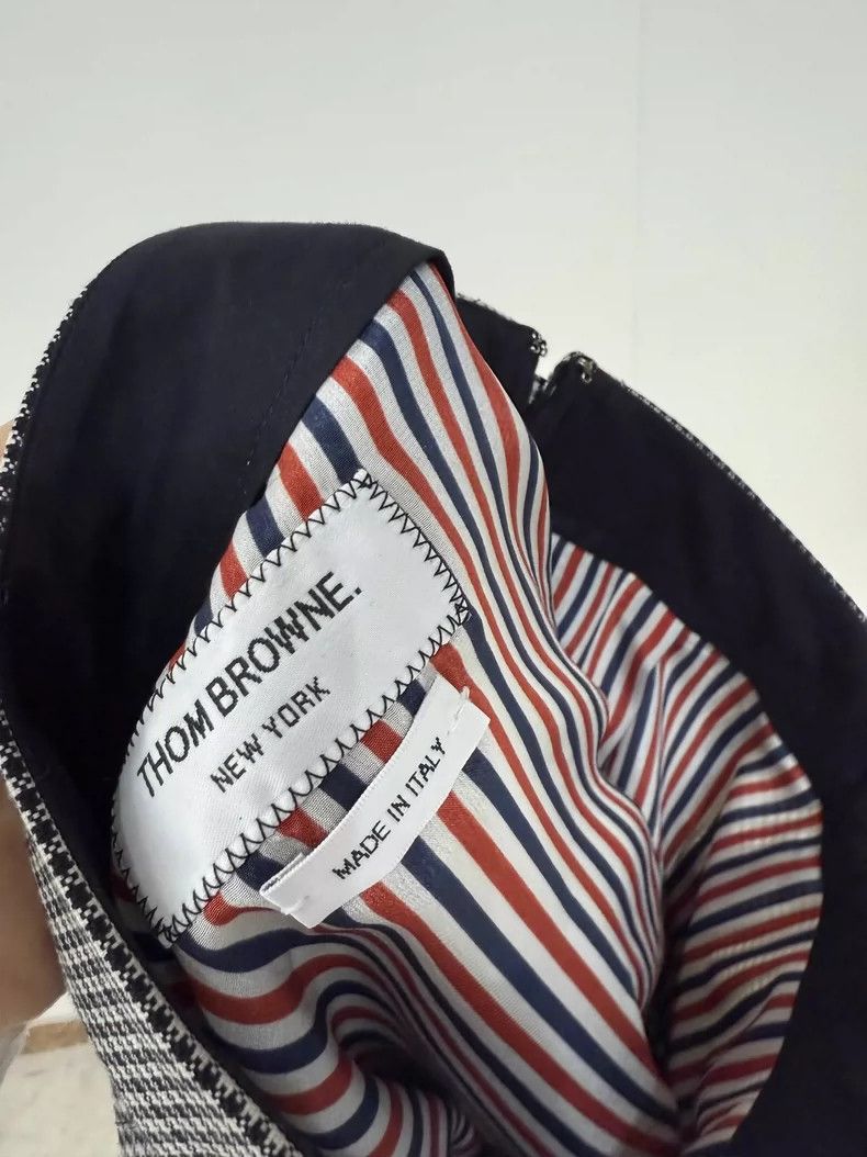 Thom Browne Thom Browne Pleated Gingham Skirt Size 38 Size 38" / US 16 / IT 52 - 4 Thumbnail